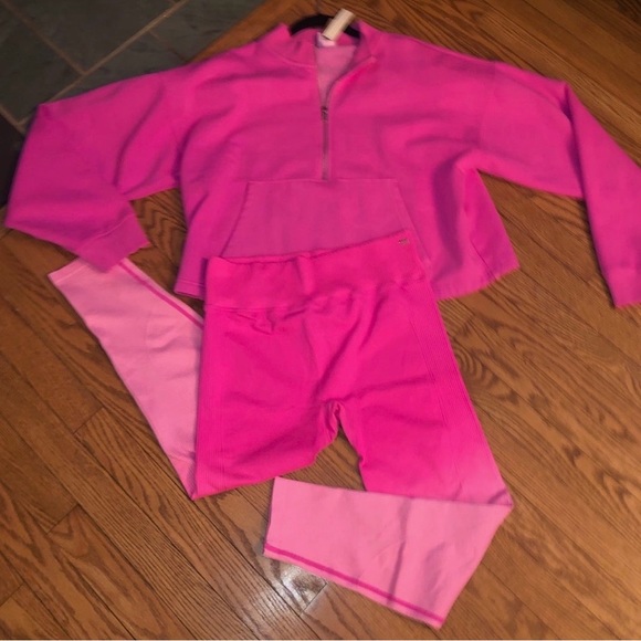 PINK Victoria's Secret Sweaters - 💕💝Love Pink Ombré Outfit Set ONE NWT one NWOT